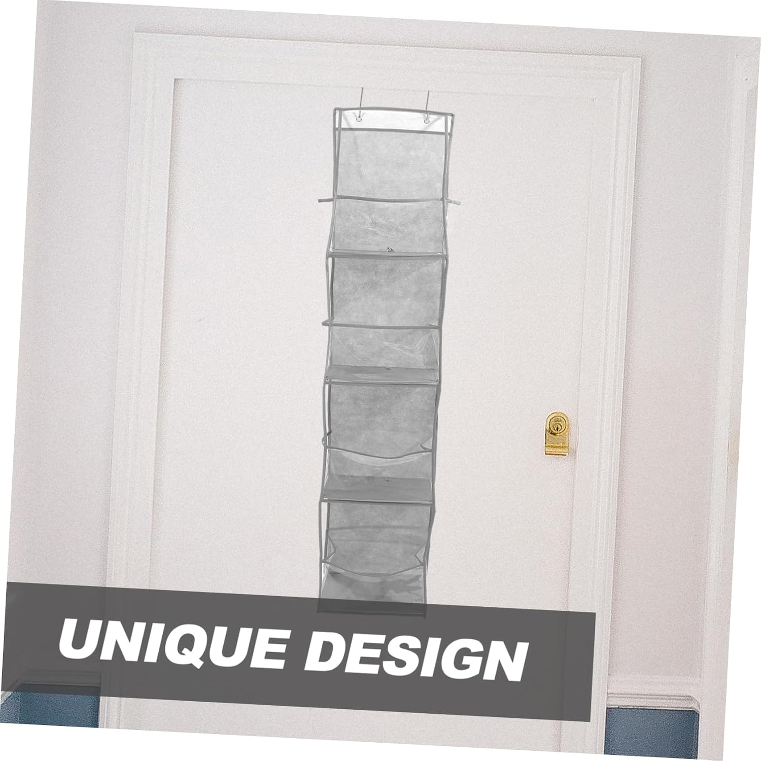 Door Hanging Storage Bag with Four Layers for Closet