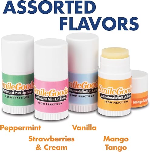 Miniatura 5 de Practicon Kit de cuidado dental de lujo para niños, paquete de tamaño de viaje con cepillo de dientes, pasta de dientes Crest, hilo dental, bálsamo