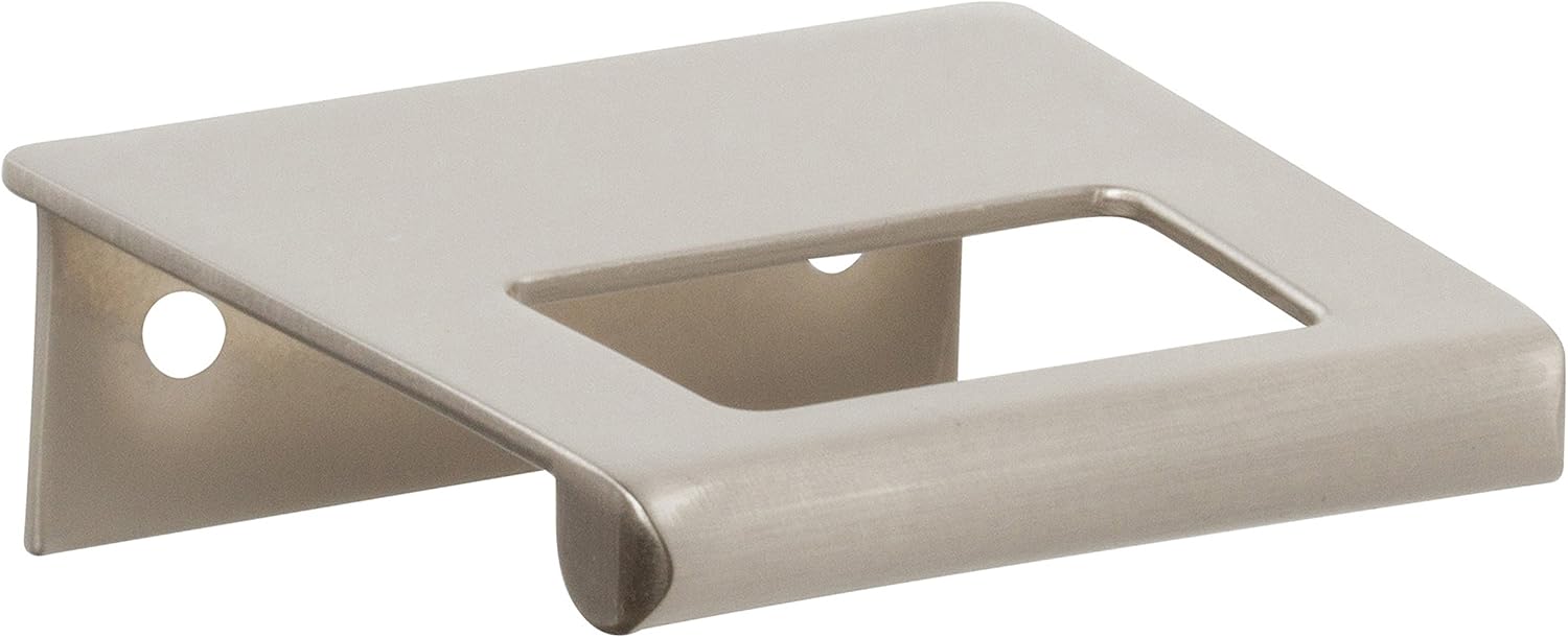 Atlas Homewares 362-BRN MidCentury Tab Pull, 2-Inch, Brushed Nickel