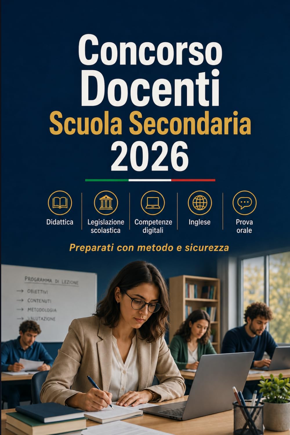 Concorso Docenti Scuola Secondaria 2026: Preparazione per cattedre secondaria: disciplina, didattica, legislazione scolastica, competenze digitali, inglese e prova orale