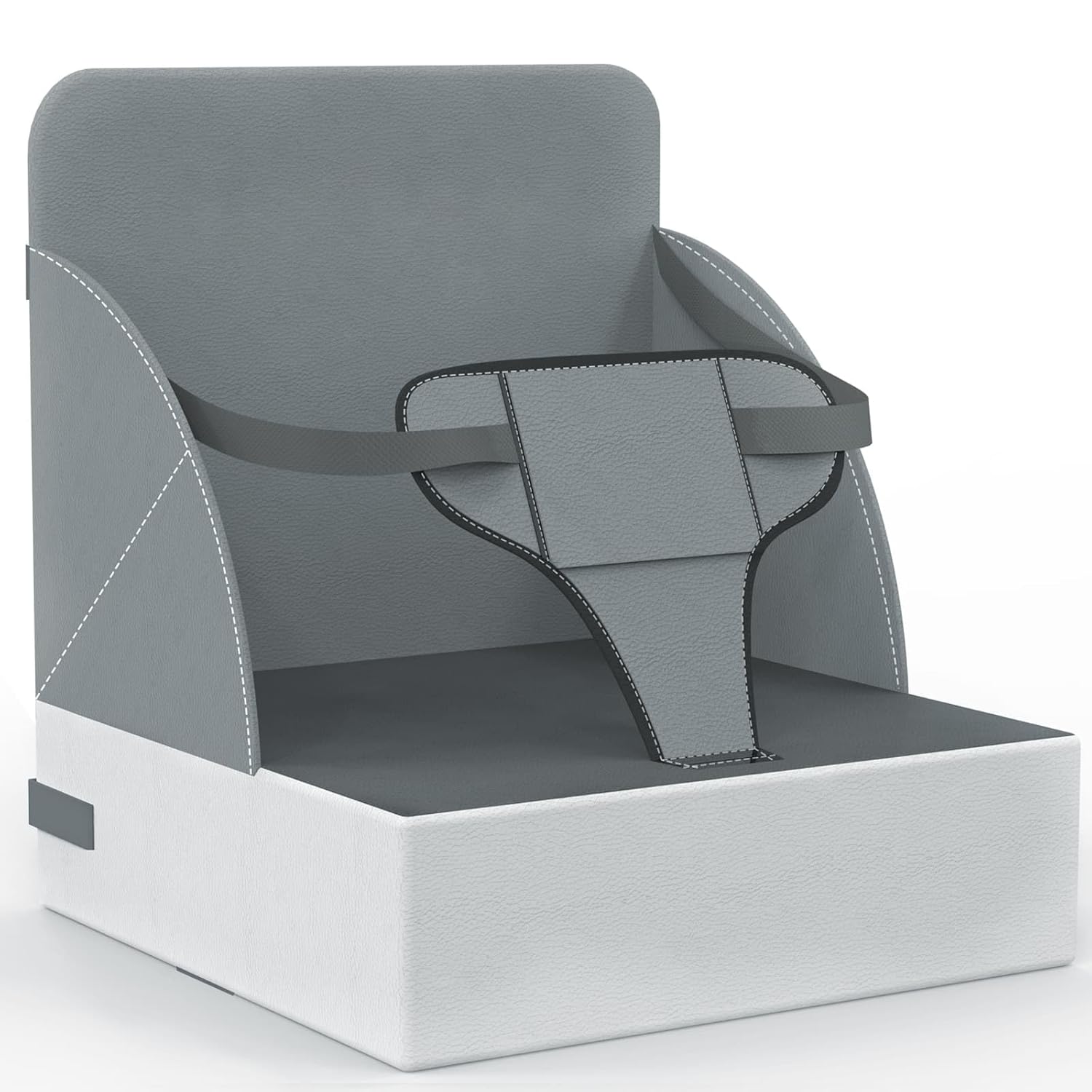 Booster Seat for Table Portable High Chiar PU Waterproof