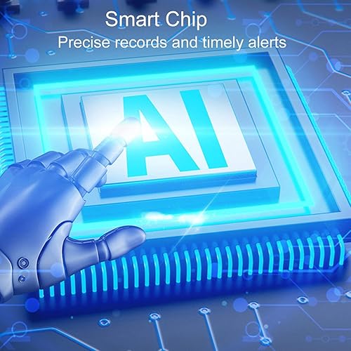 Miniatura 7 de Corrector de cuello colgante con detección inteligente, registro en tiempo real de número de postura, corrector de postura para mujeres y hombres,