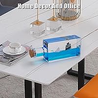 Vista 5 de Honsheng Juguete Simulador del Titanic Insumergible Barco Ondulante en una Caja Onda Líquida Crucero Fluido Decoración de Barco Ornamento