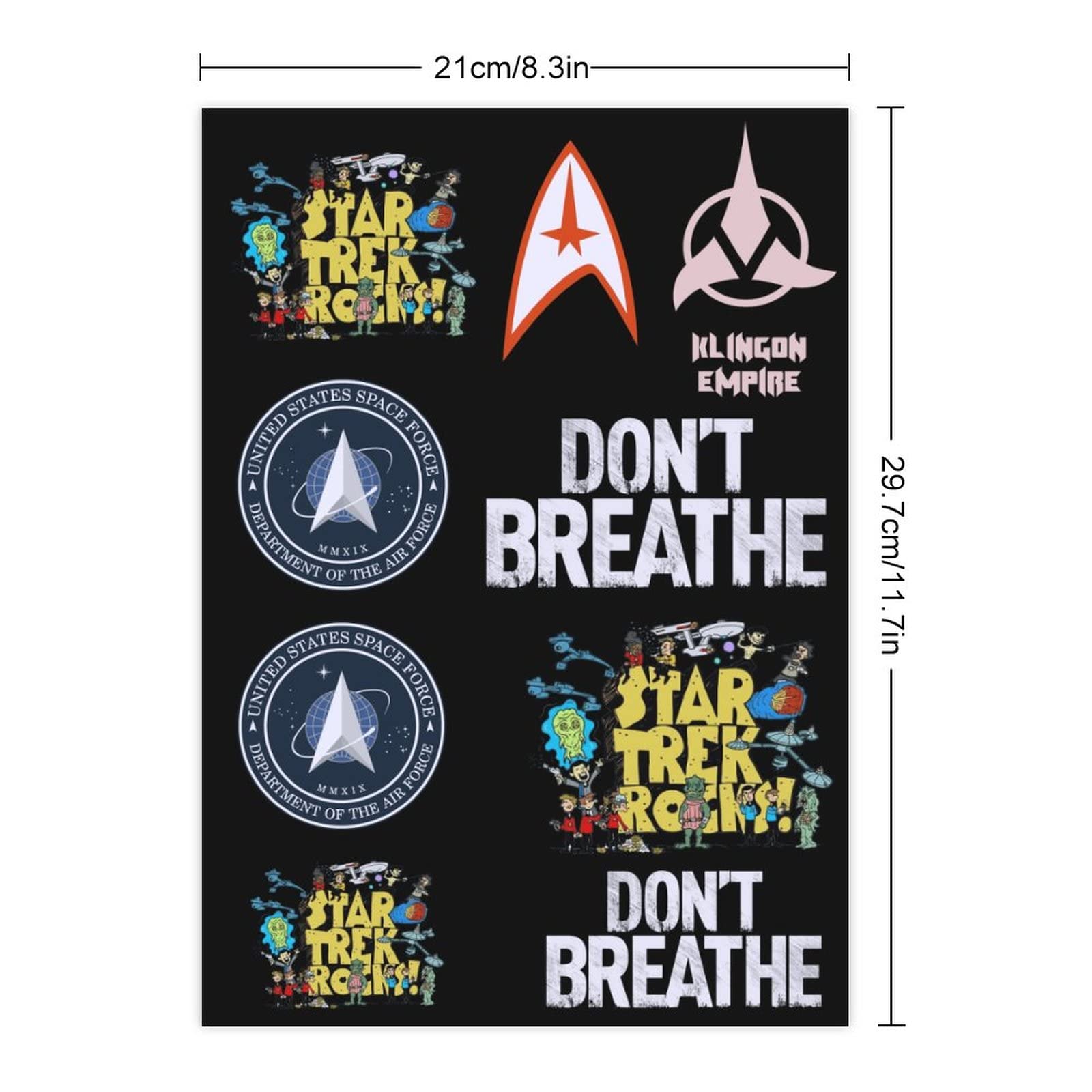 Amazon.co.jp: シール スタートレック スタートレック スタートレック