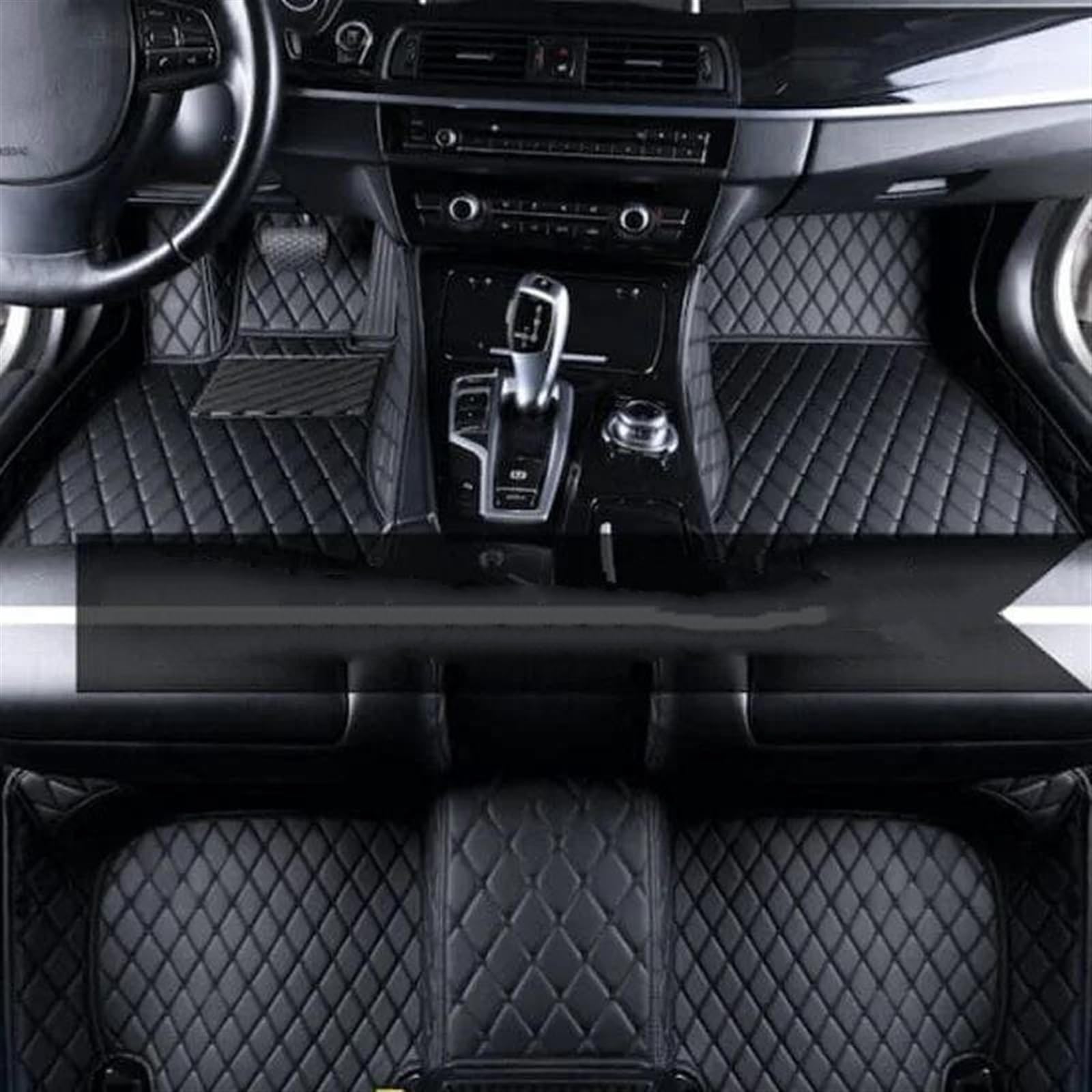 Tapis Sol Voiture Cuir pour VW Nivus 2018-2022 Accessoires Intérieur