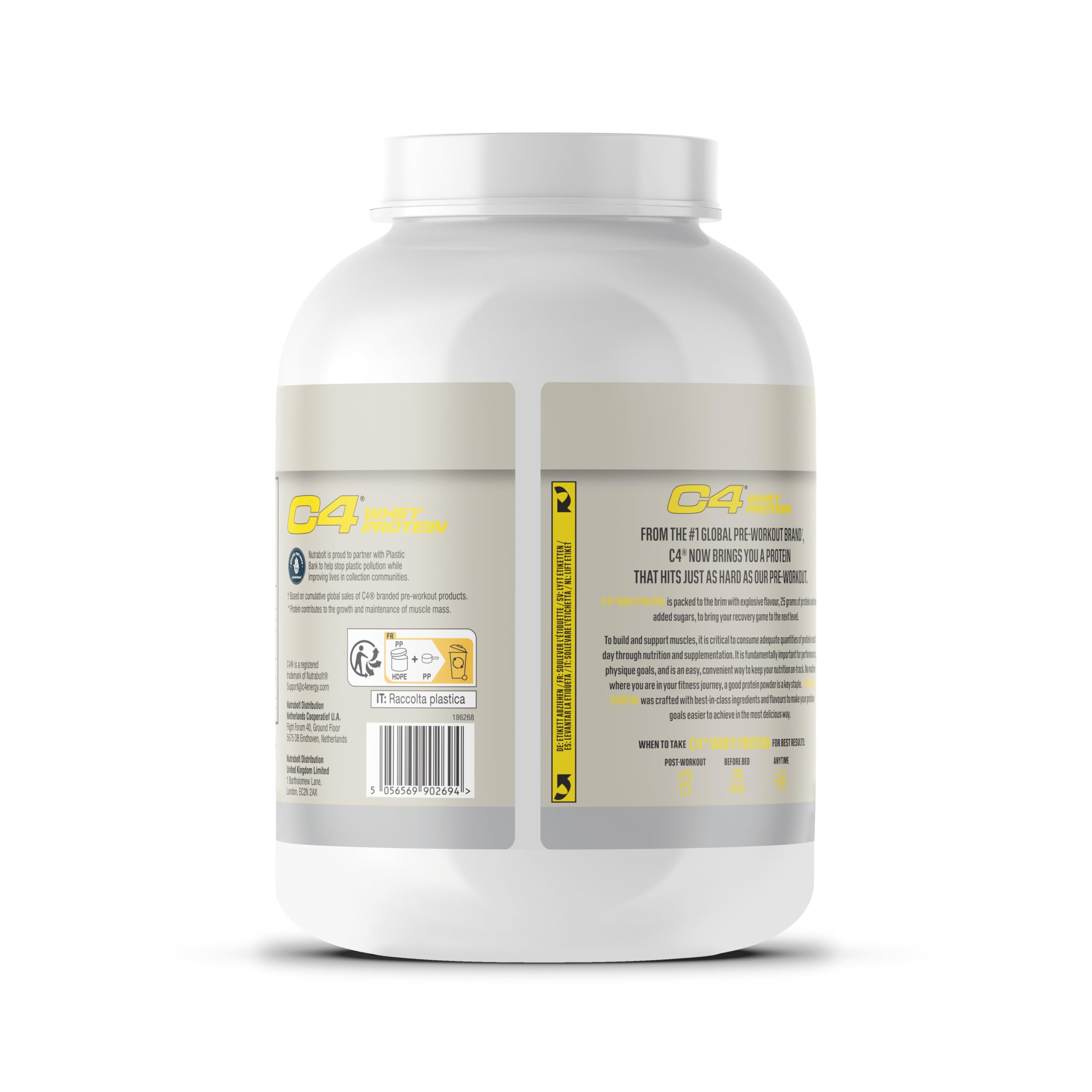Cellucor | C4 Whey Protein (1600g) | Whey protéine | Whey plaisir & performance ! - Vanilla Bean