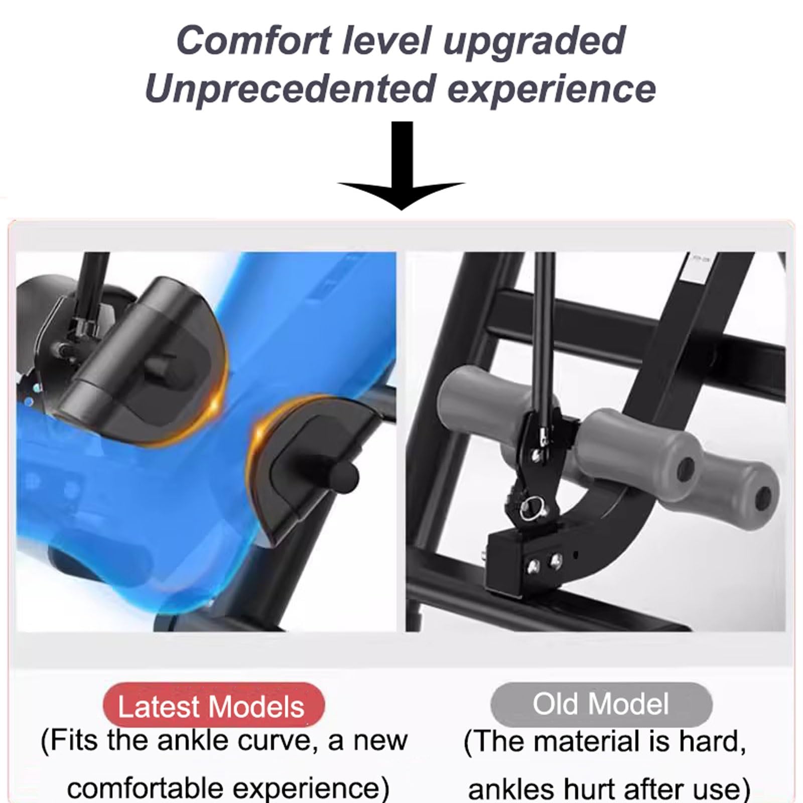 Panca for Trazione Cervicale Ed Estensione Schiena,Tavolo di Inversione Multifunzione con Massaggio,Ripiegabile E Salvaspazio for Stretching E Rilassamento Corporeo