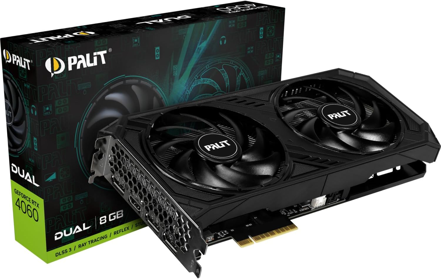 Carte Graphique Nvidia Palit GeForce RTX 4060 Dual 8Go : Amazon.co.uk ...