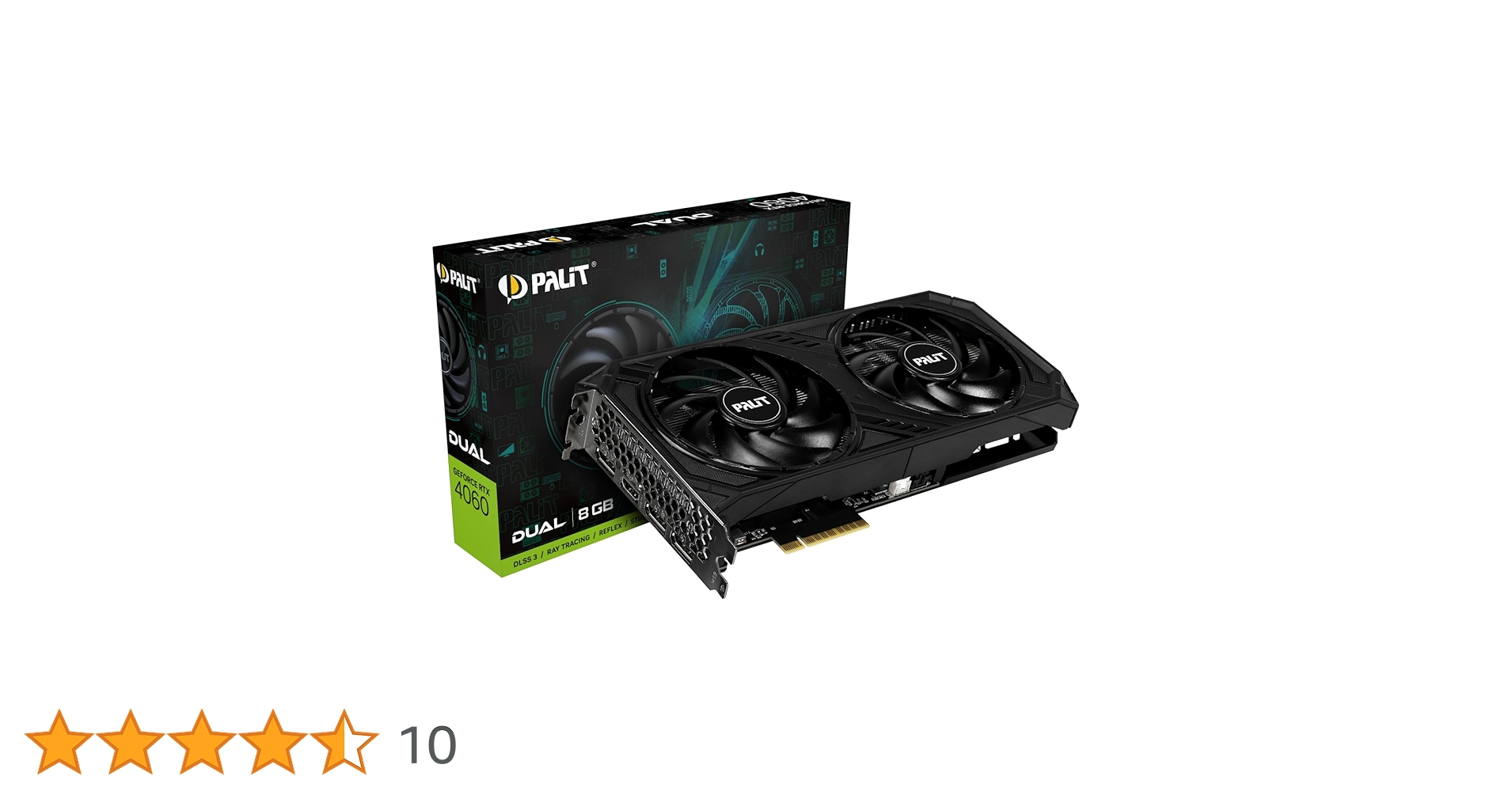 Amazon | Palit(パリット) GeForce RTX 4060 Dual V1 8GB