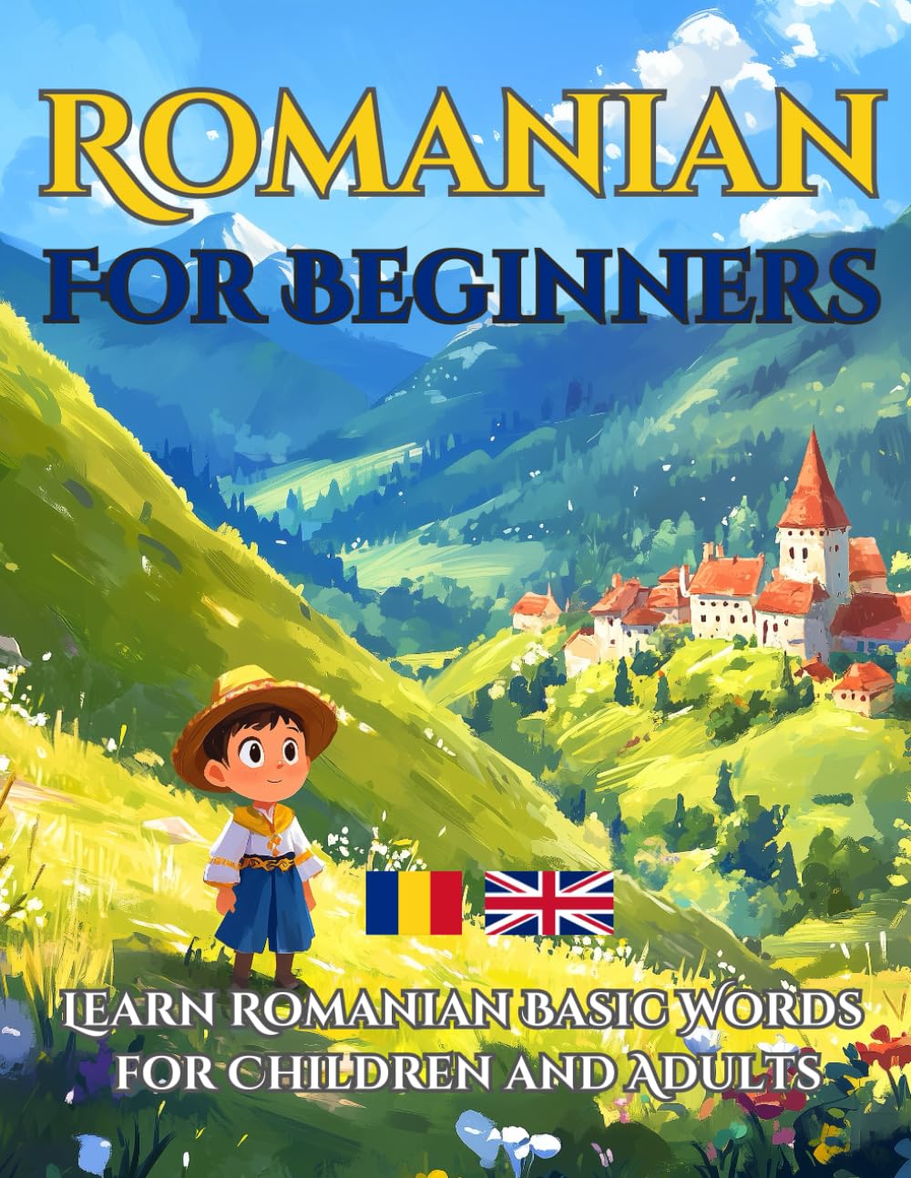 Romanian for Beginners: Learn Romanian Basic Words for Children and Adults (English - Romanian Bilingual)