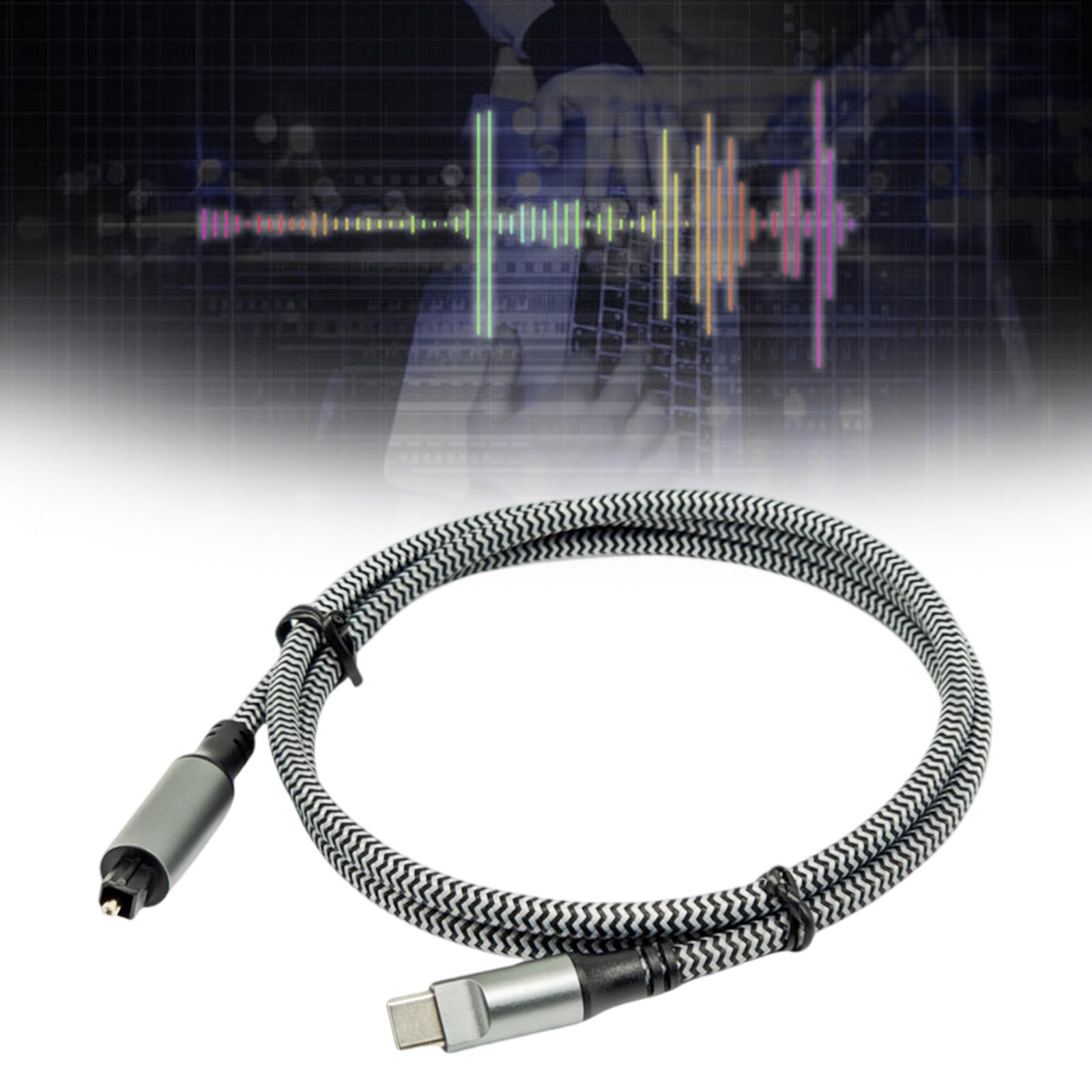 USB C Zu SPDIF Optical Converter Für Heimkino Und Gaming Digital Sound Adapter SPDIF Digitaler Soundadapter USB C.