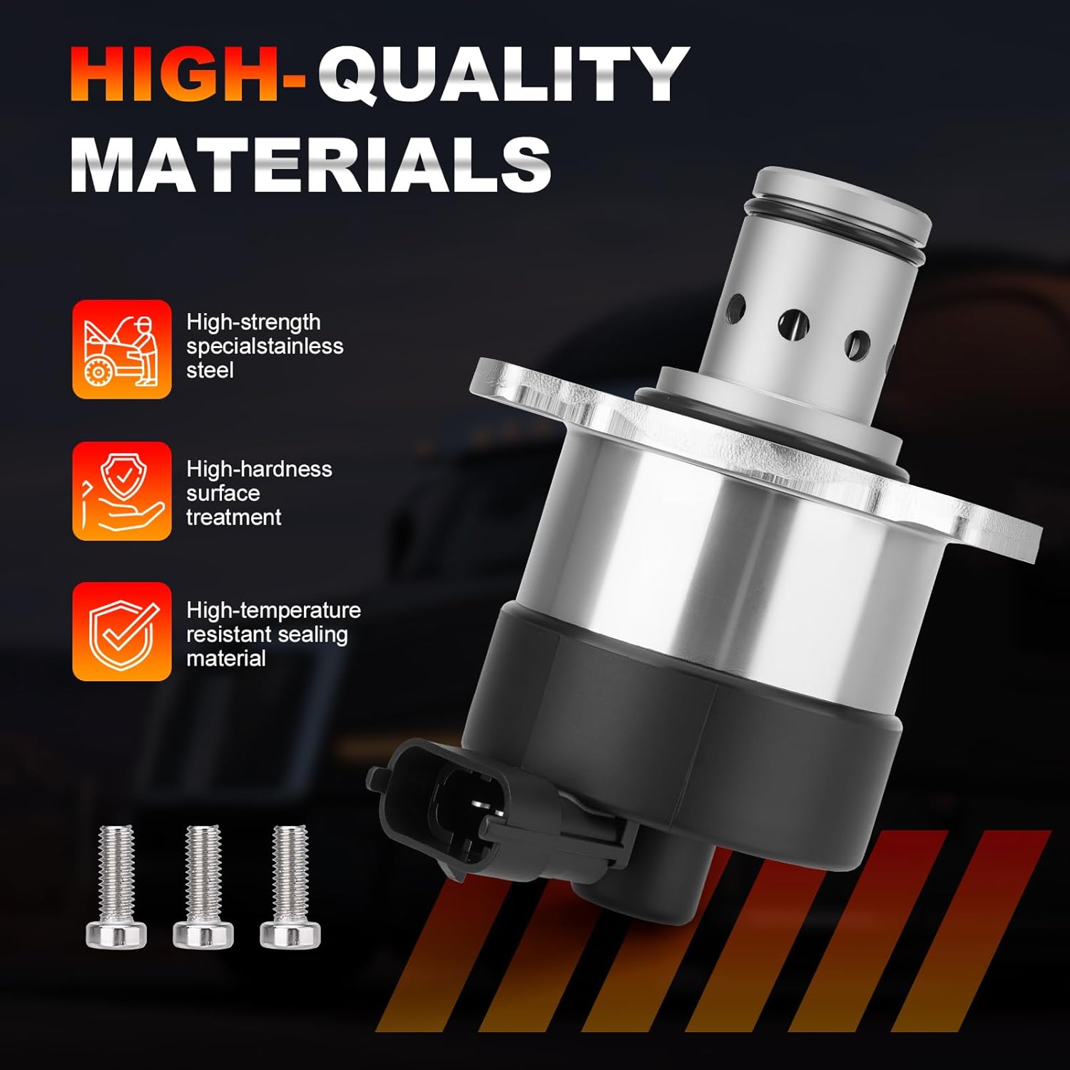 Fuel Meter Quantity Control Valve Compatible with Freightliner Cascadia Coronado Western Star DDE Detroit DD13 DD15 DD16 Diesel Engines 2007-2022 Fuel Pump Metering Unit Replaces # A0000900069