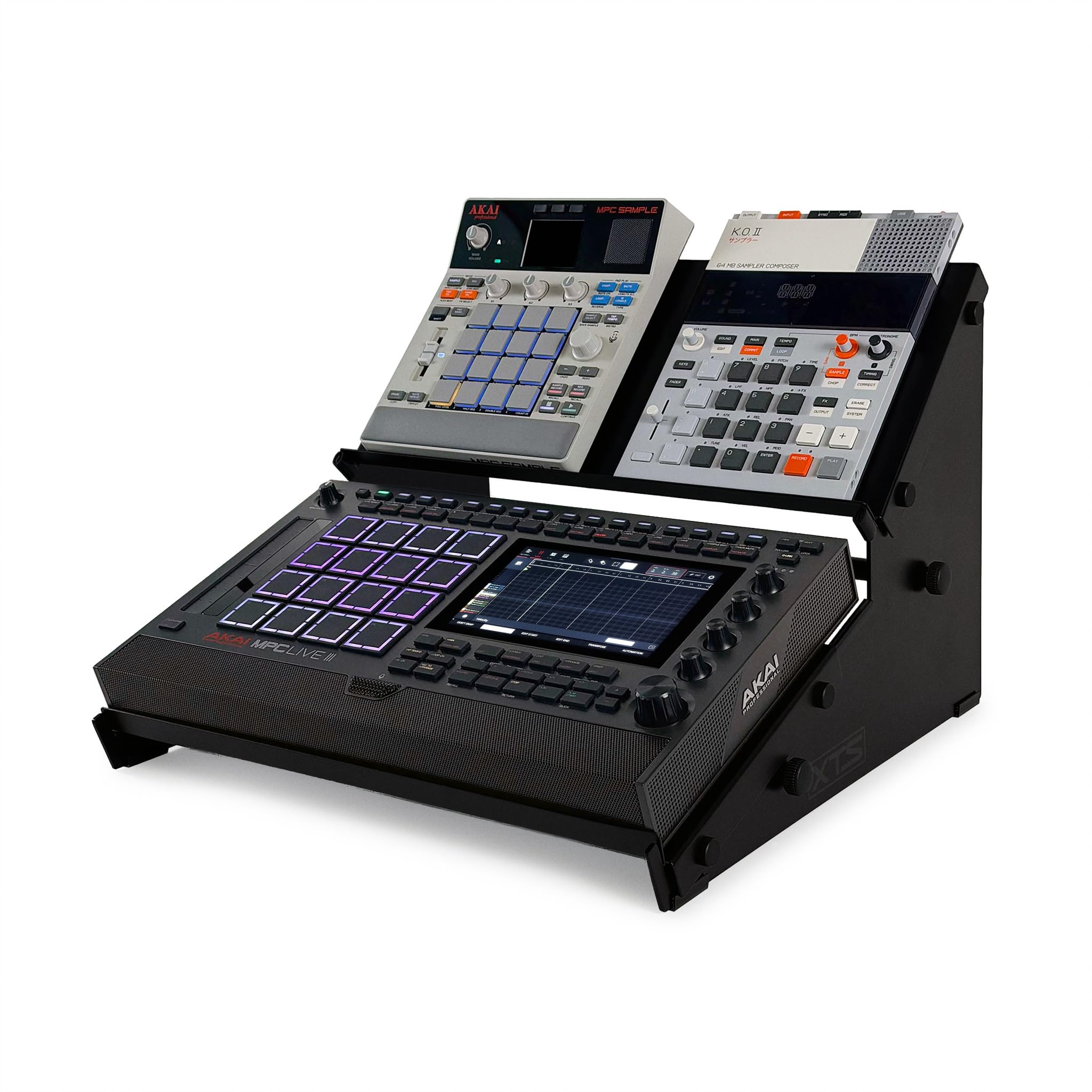 TS Fxセット Amazon.com: XTS Duo-Flex Desktop Stand, 2 Tiers with Trays for FX