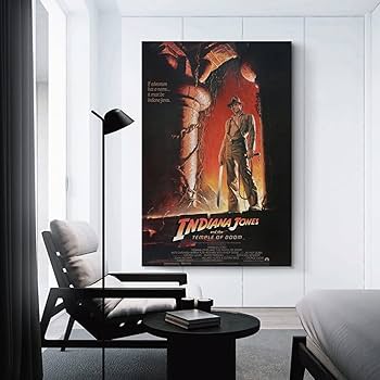 Amazon.co.jp: インディ・ジョーンズと運命の神殿 映画ポスター