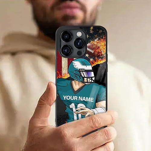 Miniatura 5 de Fundas personalizadas para teléfono de fútbol con diseño de camiseta para hombres y hombres iPhone 7 8 11 12 13 14 Pro Max Plus Mini Xr SE Samsung Z