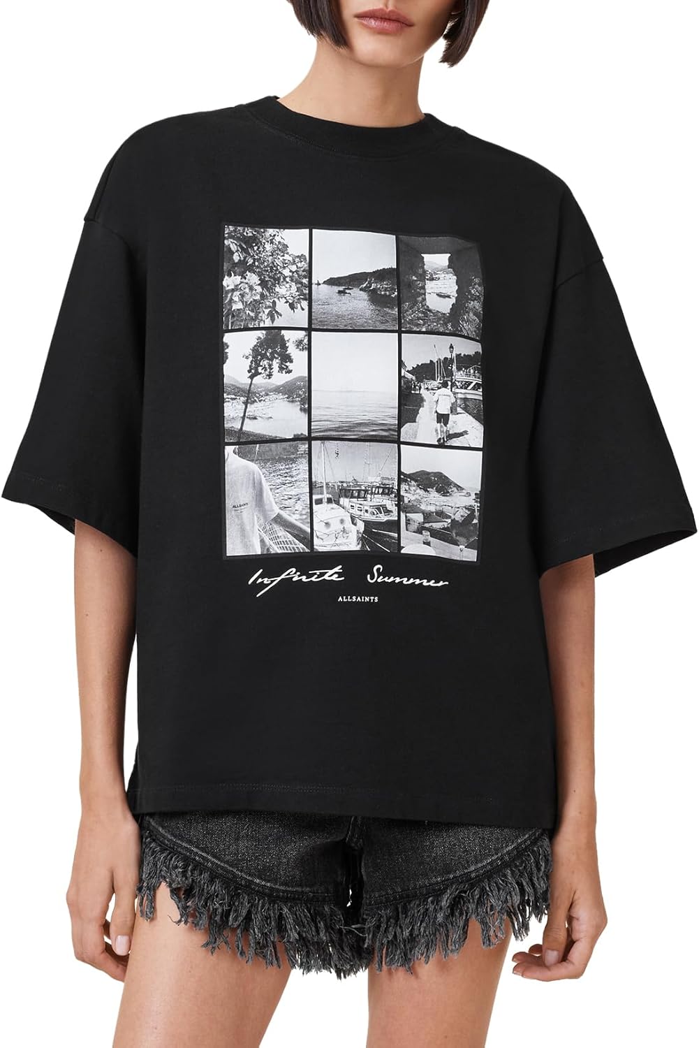 AllSaints Women's Film Amelie Tee - Image 5