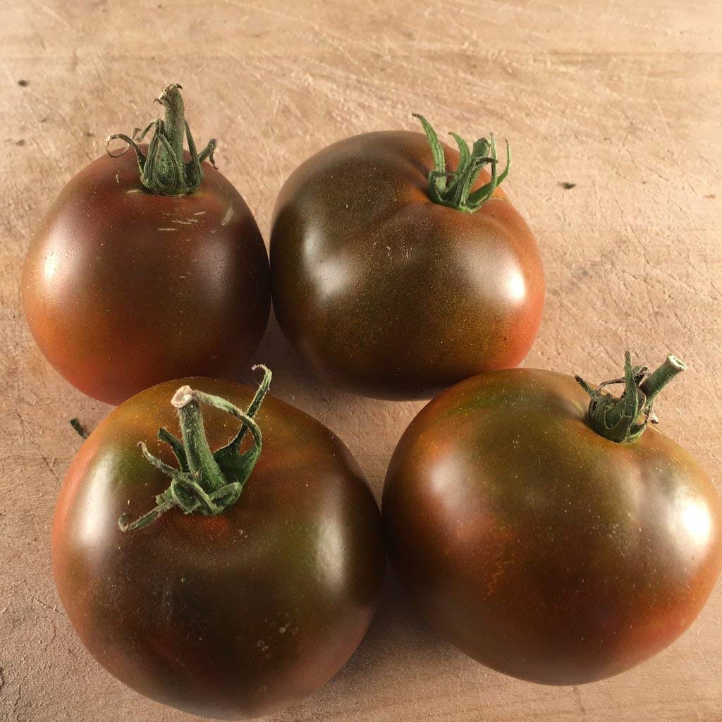DIOART®AQWSeeds Black Prince Tomato Indeterminate Rare Variety True