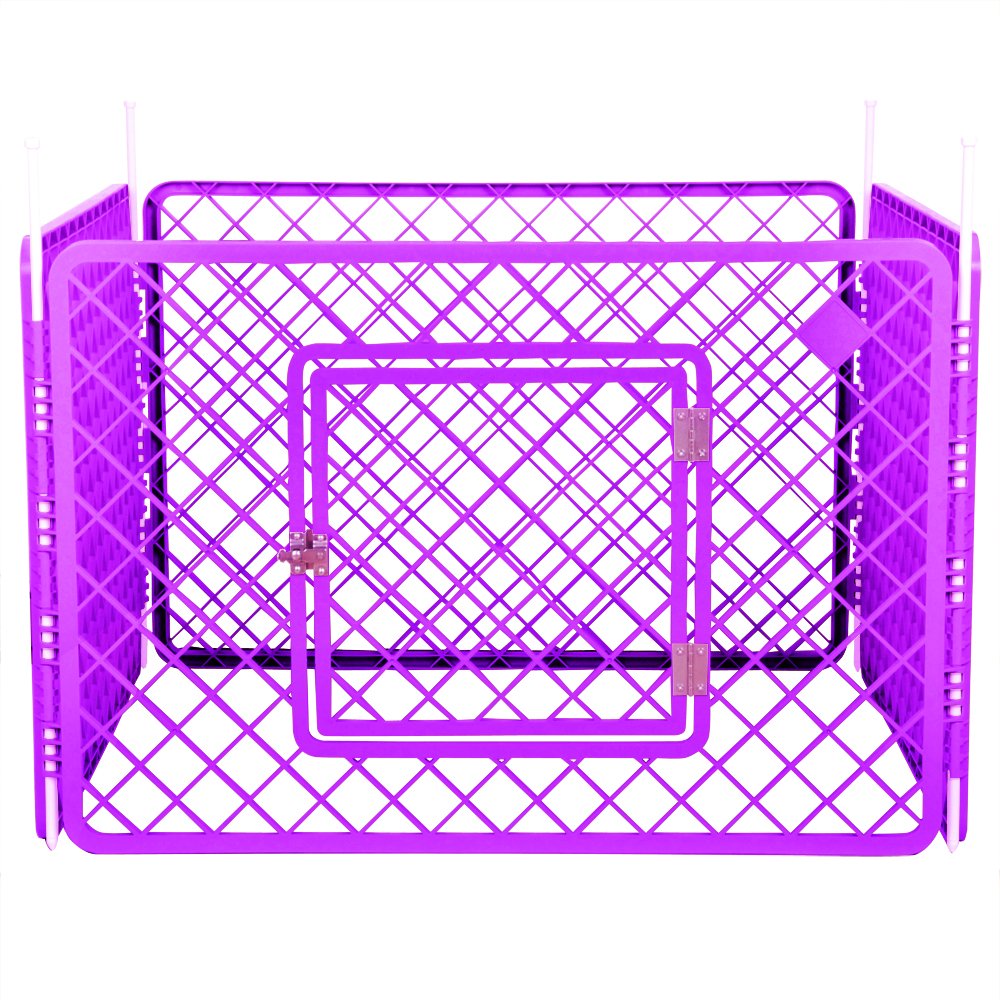 Iris Ohyama Dog Pen With Lockable Door H60cm Panels Desertcart