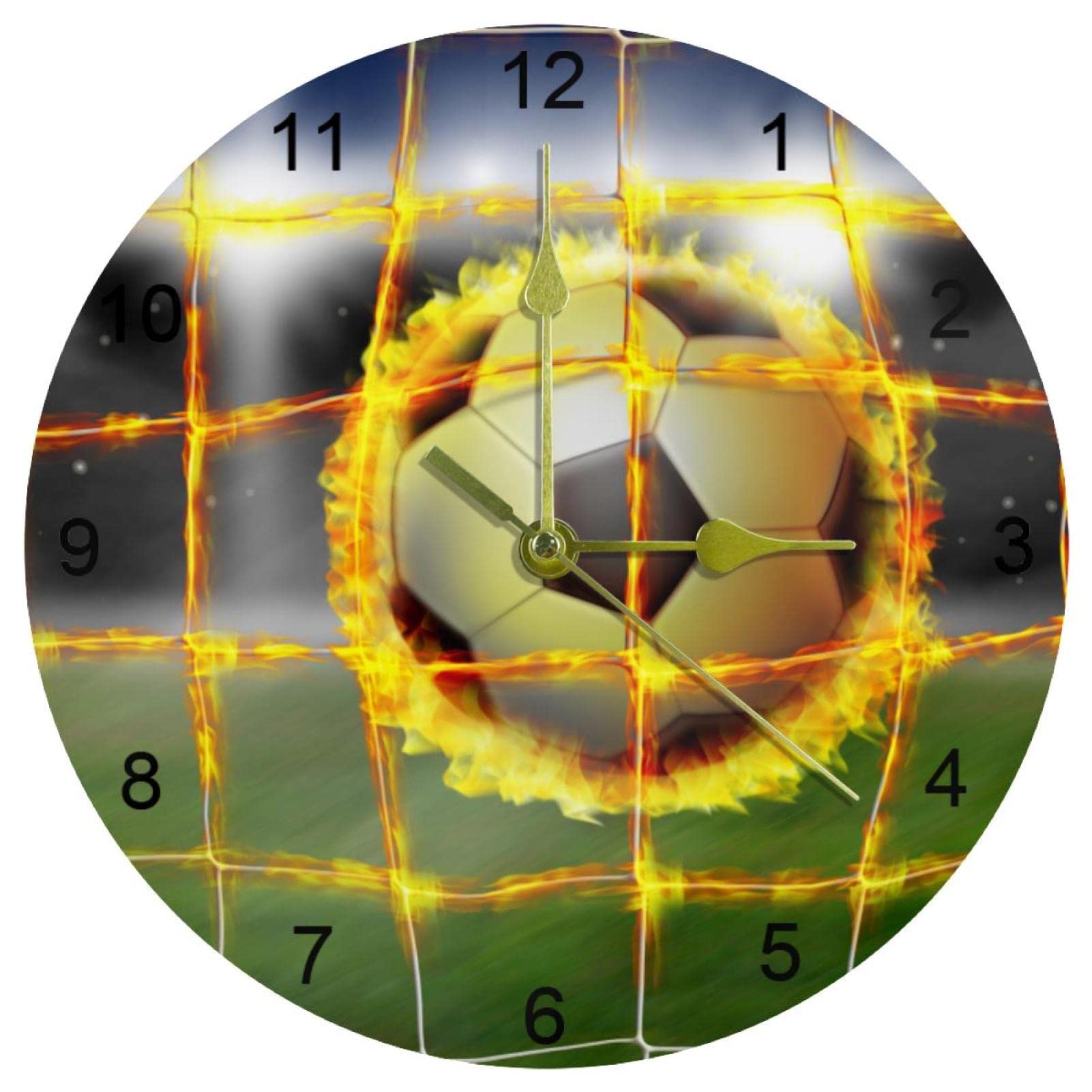 Horloge murale silencieuse sans tic-tac pour une concentration absolue au bureau