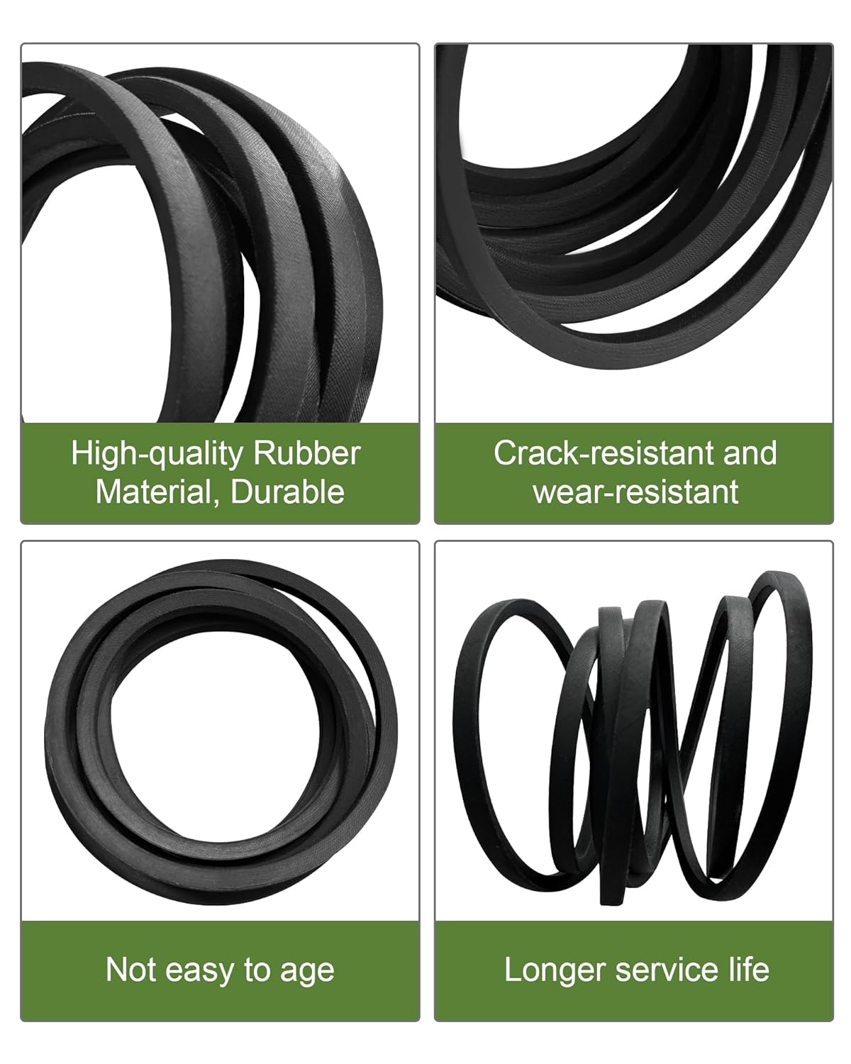 Deck Belt 07200839 Compatible with Ariens Edge Gravely 52 1/2 x 143.60 Zero Turn Mower, Lawn Mower Drive Belt