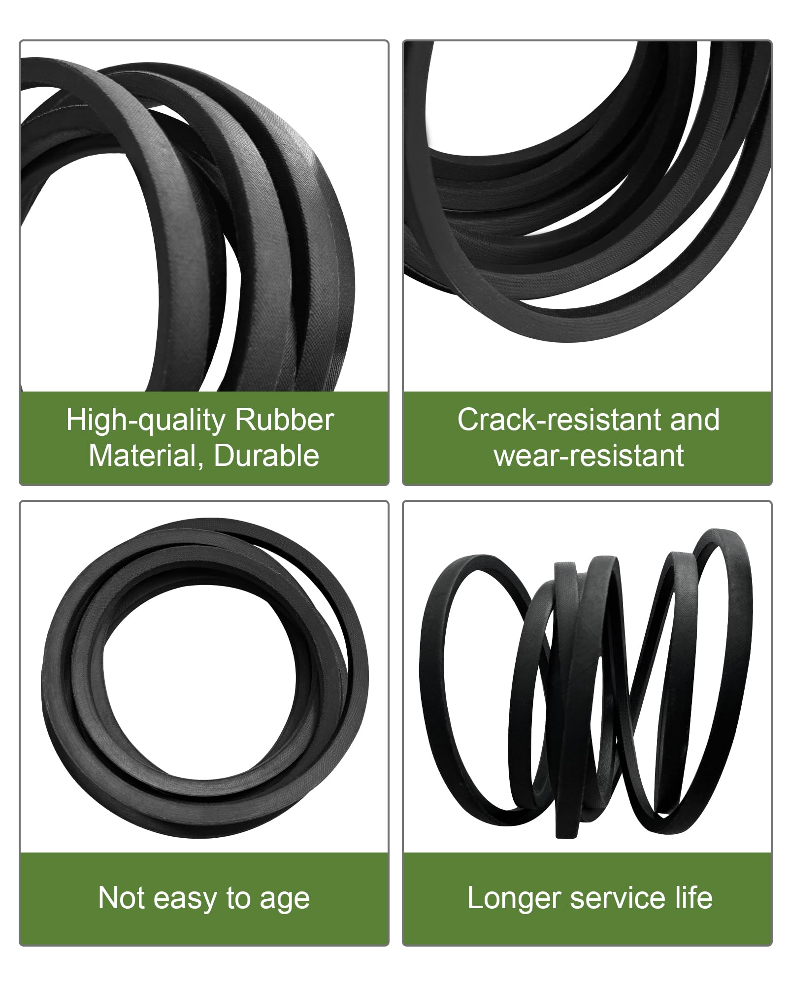 Amazon.com : WADYDZMFCF Deck Belt 07200839 Compatible with