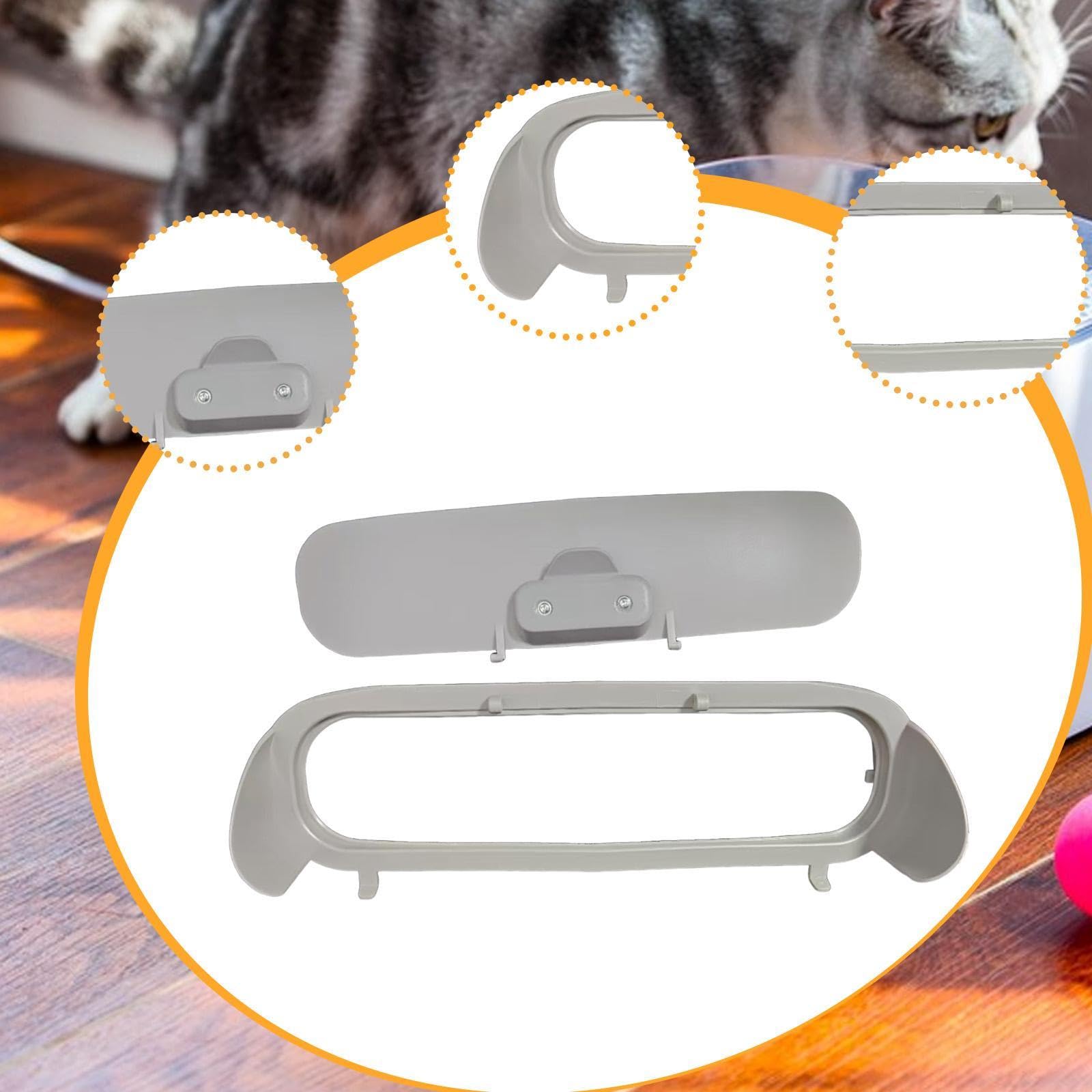 Accesorio de Puerta para Caja de Arena Automática para Gatos, Compatible con B0001-b9999