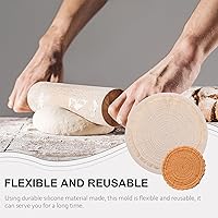 Vista 5 de EXCEART Moldes flexibles para hormigón de silicona para tocón, tocón de árbol, tocón de árbol, tocón de árbol, fundición de resina epoxi