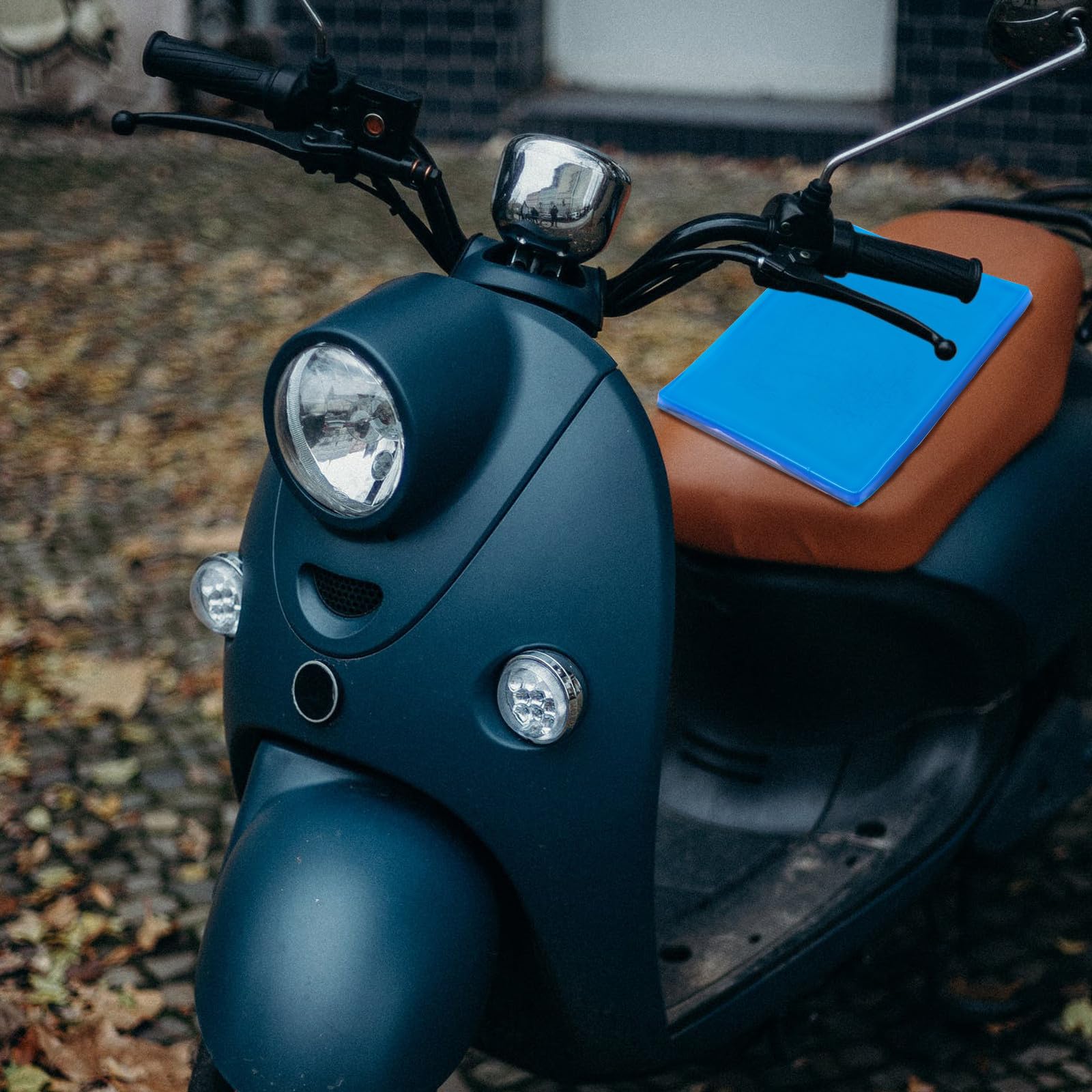 Didiseaon Cuscino Gel Moto Rinfrescante Blu Leggero per Periodo Caldo