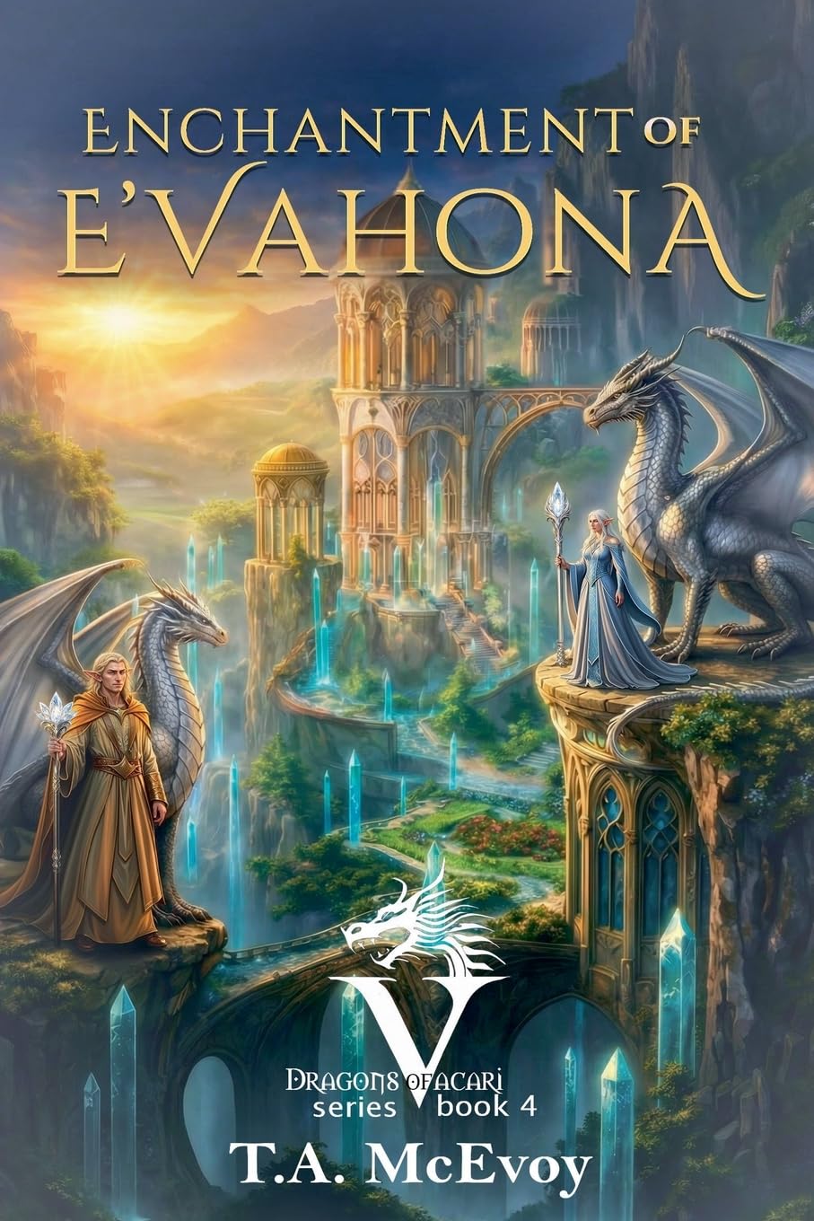 Enchantment of E'vahona (Dragons of Vacari)      Paperback – April 15, 2026