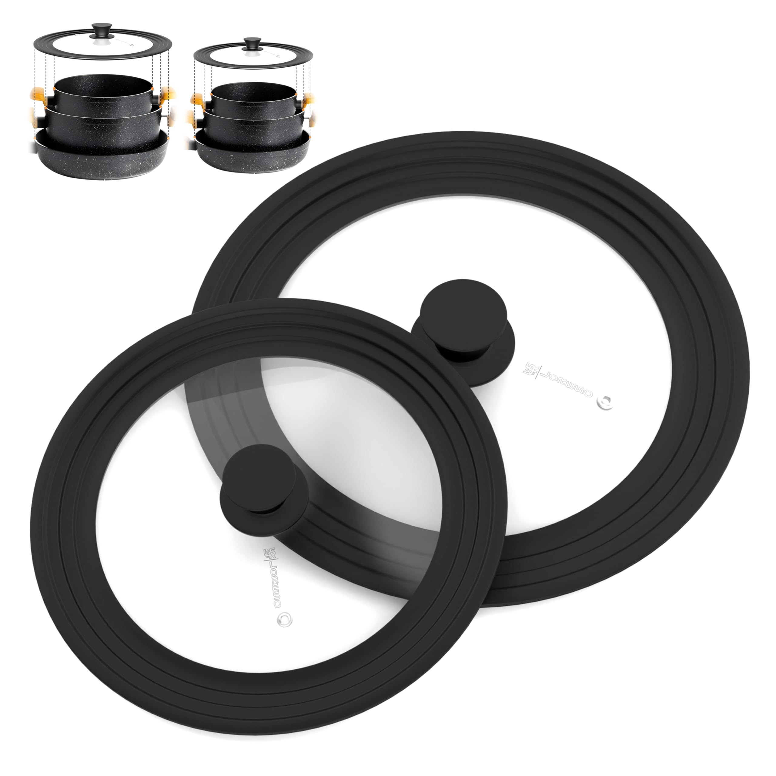 LSR Loreso Universal Pan Lid Set 2 Pack