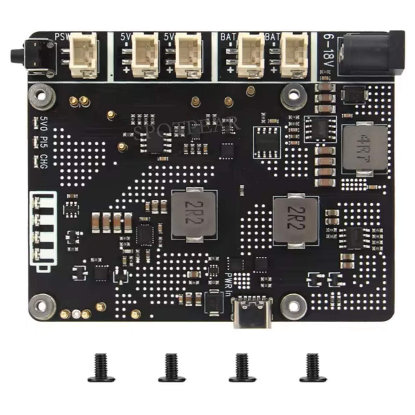 X1203 Unterbrechungsfreier Power Manager verbessert die Energieverwaltung mit intelligenter ununterbrochener Erweiterungsplatine für schnelles Aufladen der USV