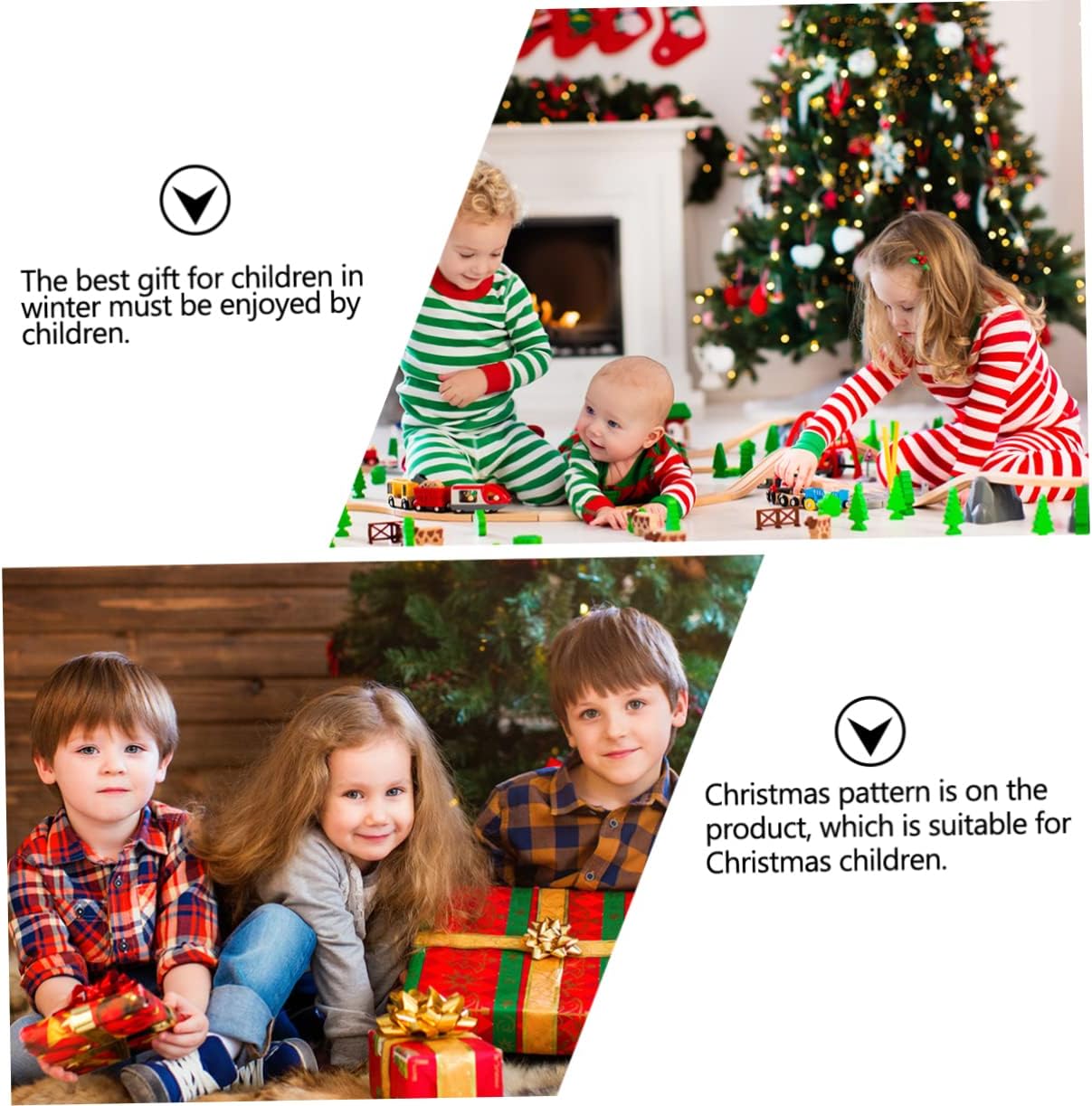 LIFKOME 1 PC Scarf Shawl Plush Christmas Child