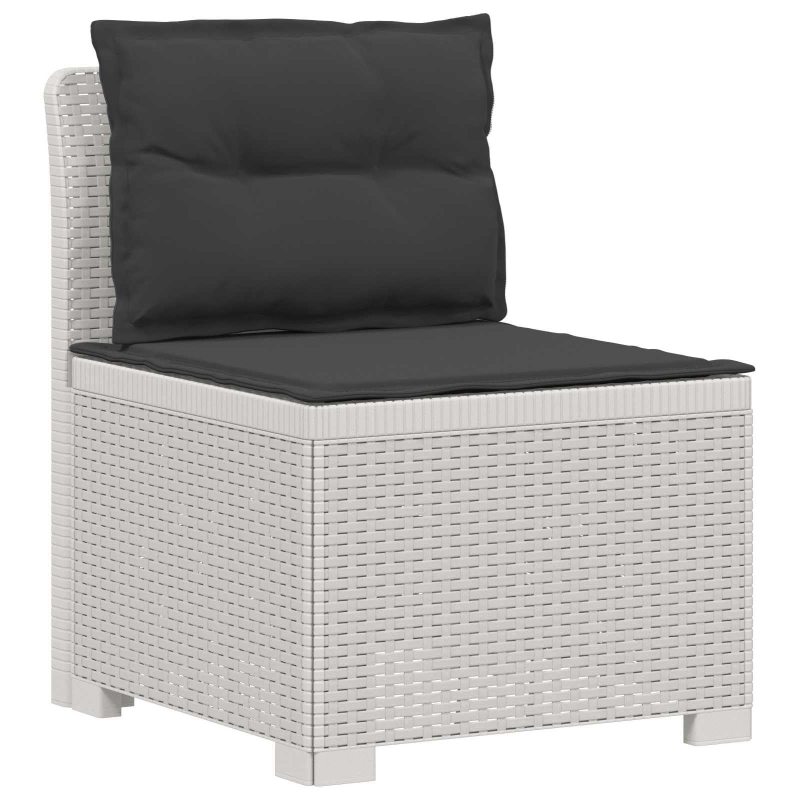 Supporto per monitor in legno massiccio di pino, 100 x 27 x 15 cm, bianco | Rialzo ergonomico per monitor per home office e studio con pratico spazio per tastiera.