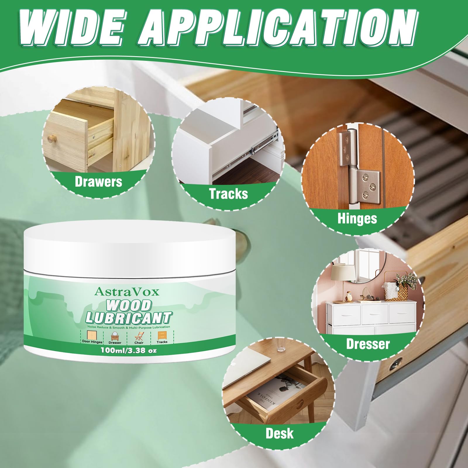 Grasa lubricante para madera