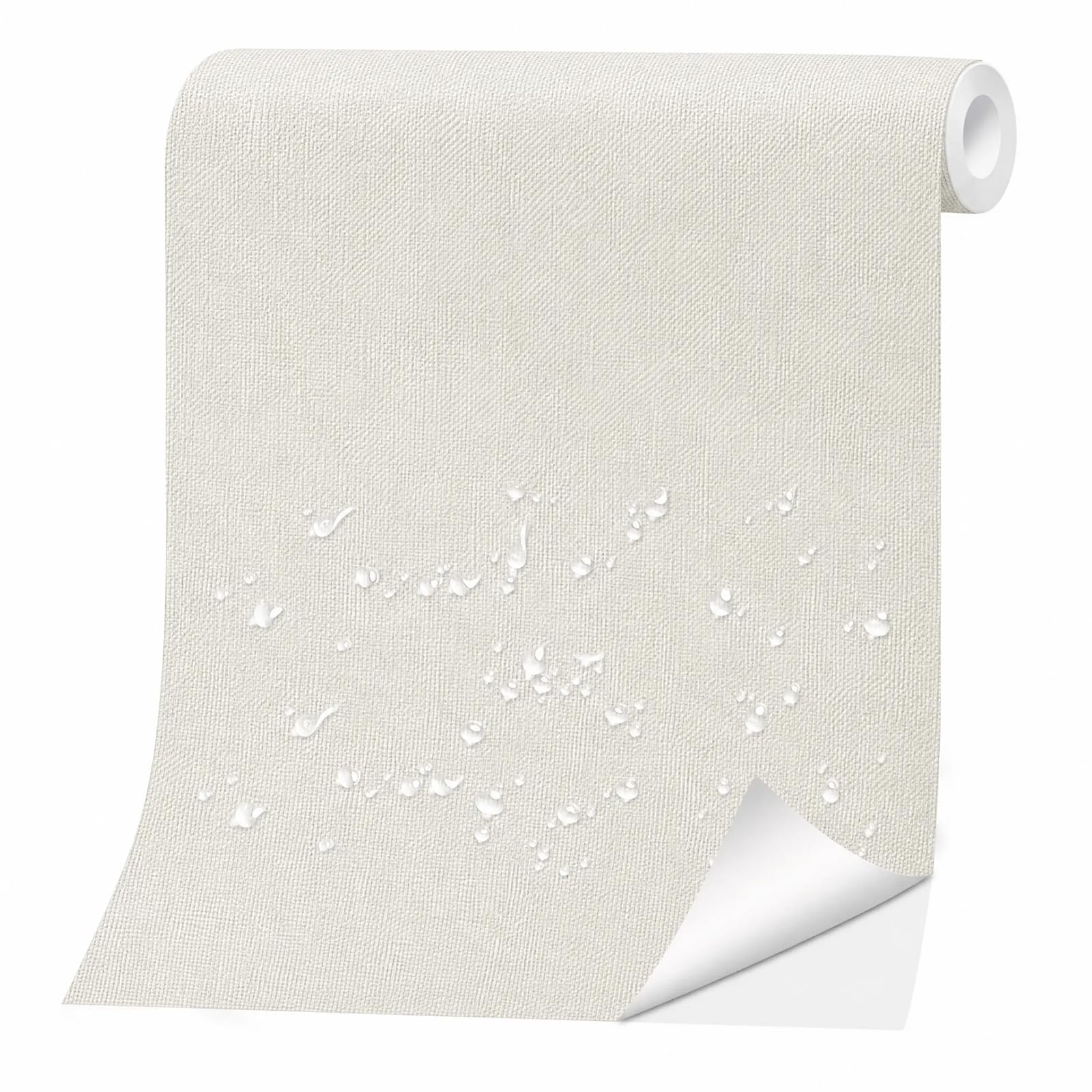 Skystuff Self-Adhesive Canvas Repair Tape, Heavy Duty Waterproof Fabric Repair Patches for Sofa, Chair, Awning, Tent, Clothes, Camping Outdoor Gear, Instant Strong Fix, 30x150cm, White