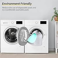 Vista 7 de CoolShields Waterproof Bed Pads Incontinence Washable Reusable Bedwetting Mattress Protector Pad for Kids, Adults, Elderly, and Pets 34'' x 52