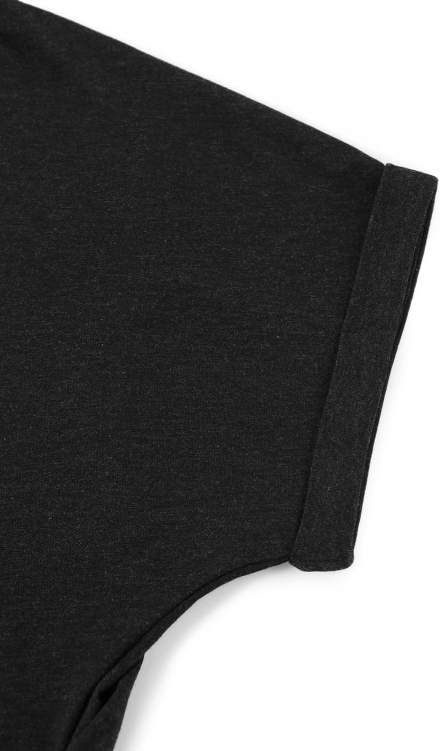 LilyCoco Womens Off The Shoulder Short Sleeve Tops Backless Top Cropped T Shirt - Image 5