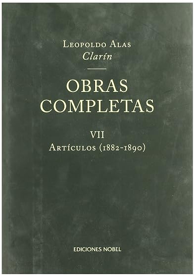 Obras Completas VII: Articulos