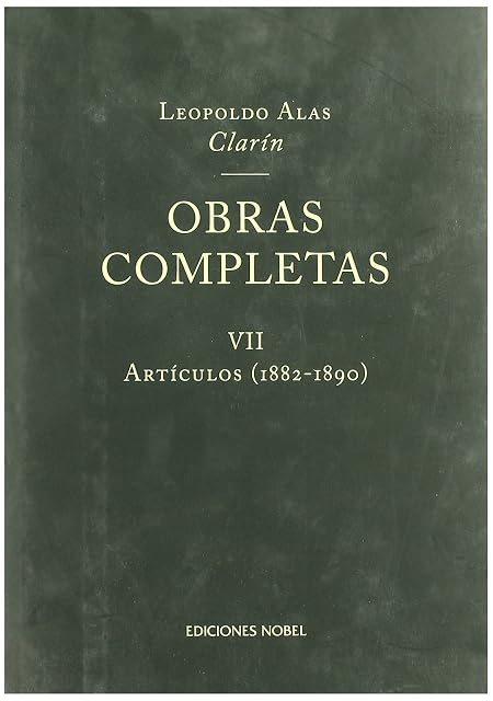 Portada de Obras Completas VII: Articulos