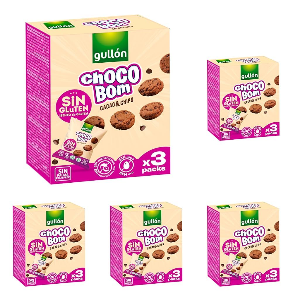 Galletas Choco Bom Mini Cacao Sin Gluten 120g (3x40g) — view 3
