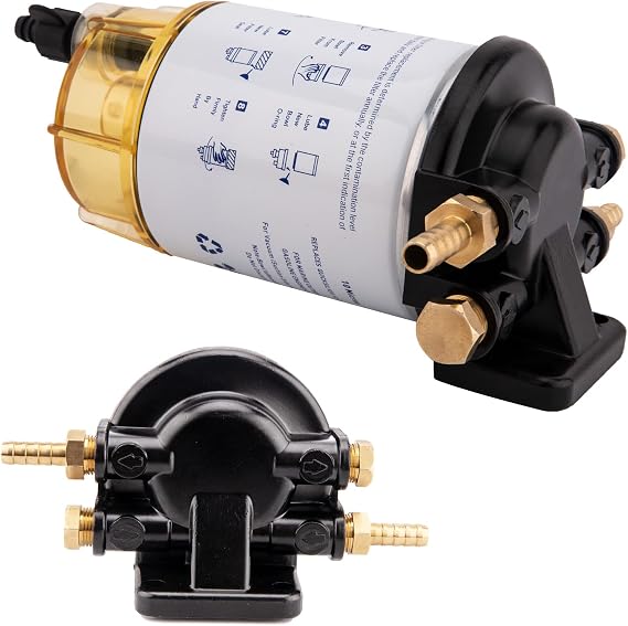 S3213 Fuel Water Separator Filter, Marine Water Separator Fuel Filter Replacement Fuel Water Separator for Boat, Marine Water Separator Fuel Filter Replaces# S3213, 35-60494-1, 18-7932-1, 35-809097