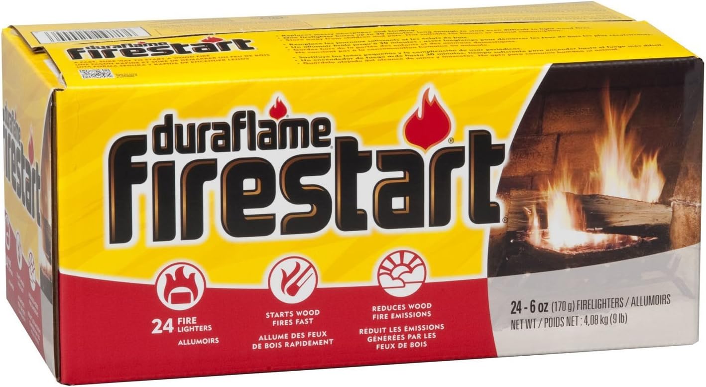 Duraflame 2444 Firestart Firelighters, New Value Size Package 48-Pack