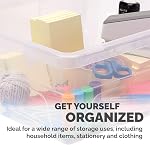 Bankers Box® 15L Stockage en plastique neutralisé Box, 3pk