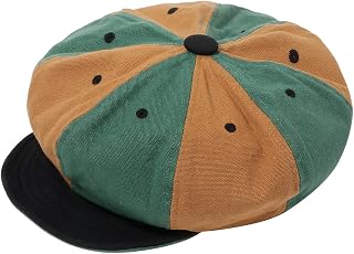 Croogo 8 Panel Newsboy Cap Applejack Gatsby Hat Scally Cap Bakerboy Beret Flat Caps Ivy Cabbie Peaky Golf Hooligan Driver Hat