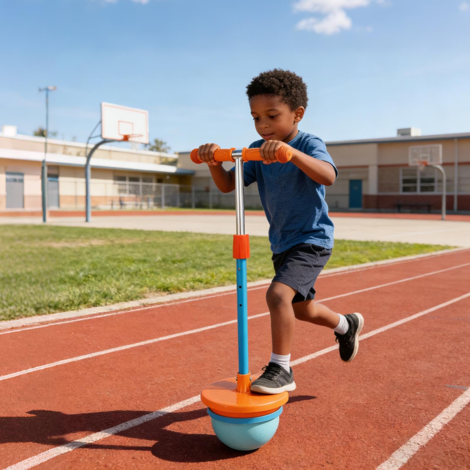 Sprungballs | Balance-Stick mit Griff für Sprünge | Einstellbare Kugel für Outdoor-Spiele - Geschenk Für Draußen Indoor Jungen Mädchen Weihnachten Geburtstag Teen