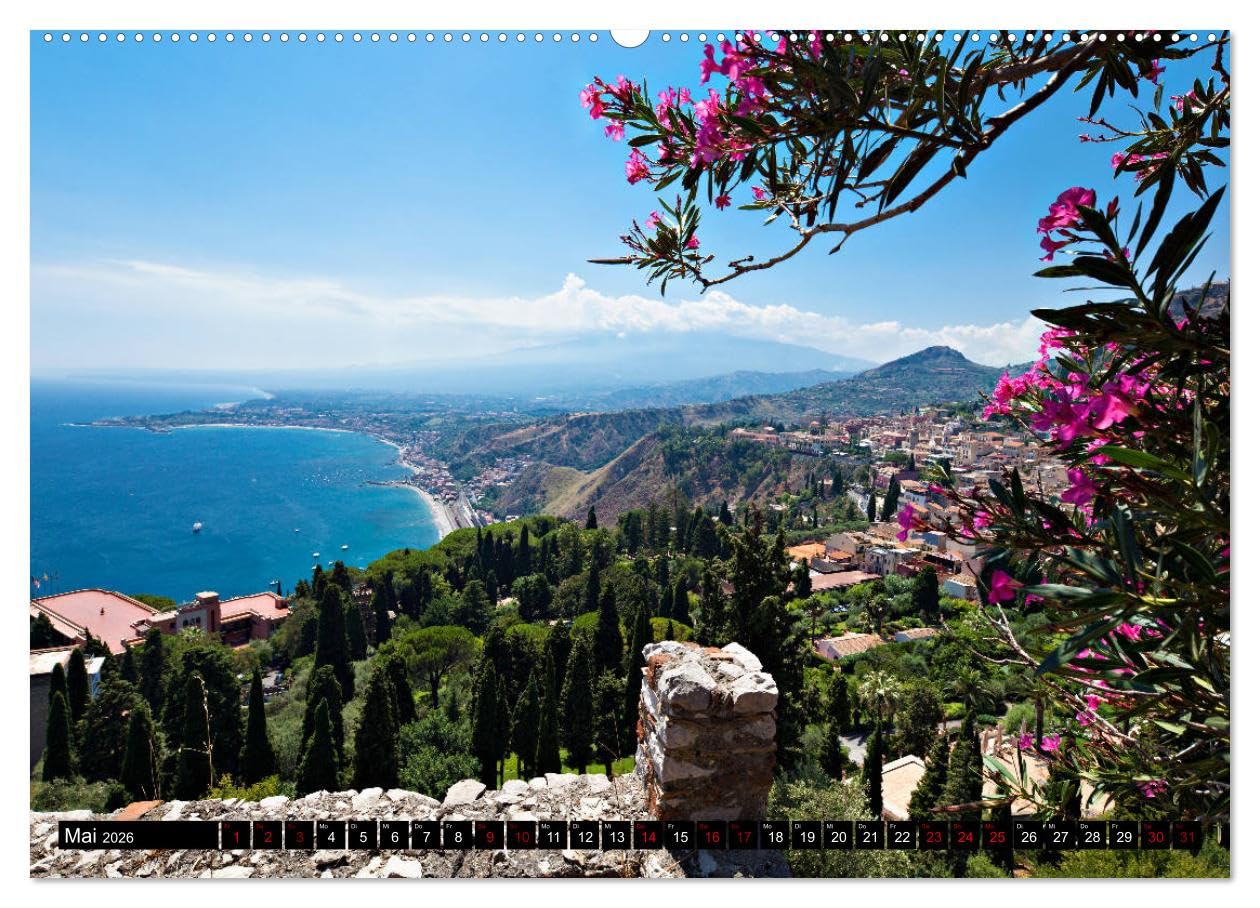 Bel baese Italia - Schönes Land Italien (hochwertiger Premium Wandkalender 2026 DIN A2 quer), Kunstdruck in Hochglanz: Eindrucksvolle Orte und Landschaften in Italien (CALVENDO Orte)