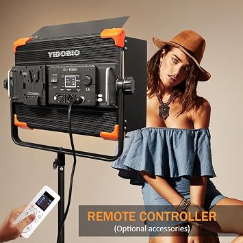 200W LED Video Light, Bi-Color 2700-7500K, CRI95 TLCI?97 APP ControlPhotography Lighting Kit Lights for Studio Video, YouTube, Vlog, Live Stream, Filming, etc (GL-1200 BI 2 Pack kit)