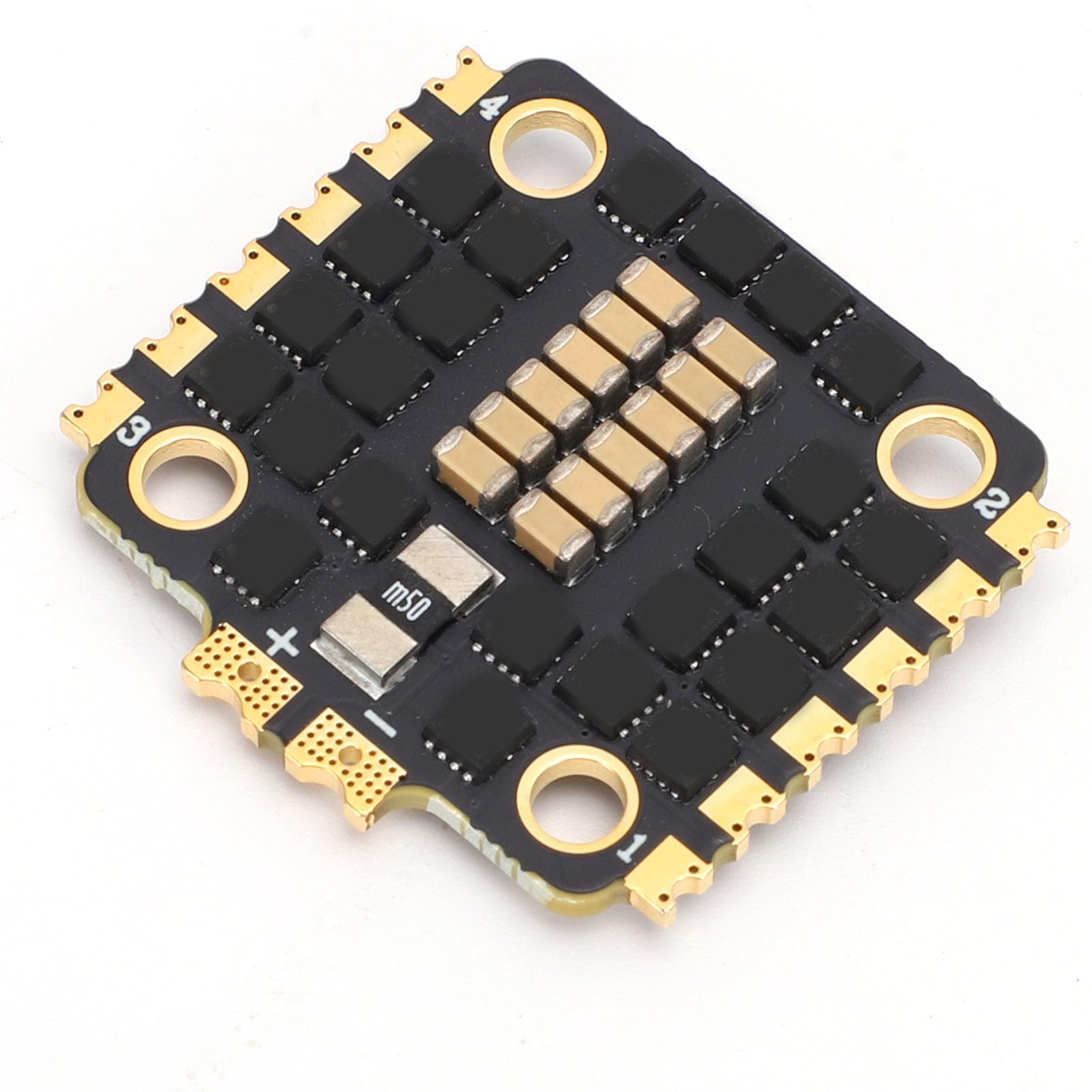 Generic Bezszczotkowy Kontroler Prędkości Drona ESC 40A 4 w 1 do Quadkopterów Wyścigowych FPV, Lekka Konstrukcja o Wysokiej Wydajności Zapewniająca Płynne Loty, Kompatybilna z Akumulatorami 2S-6S