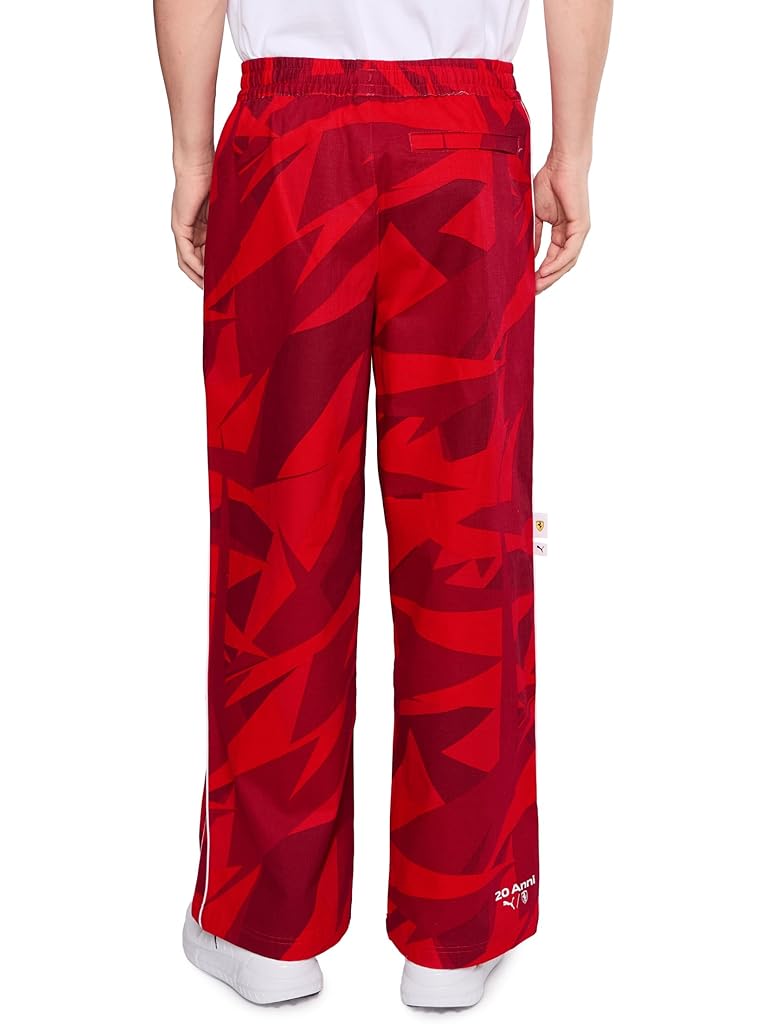 Red PUMA Scuderia Ferrari 20 Years Of Red T7 Woven Pants
