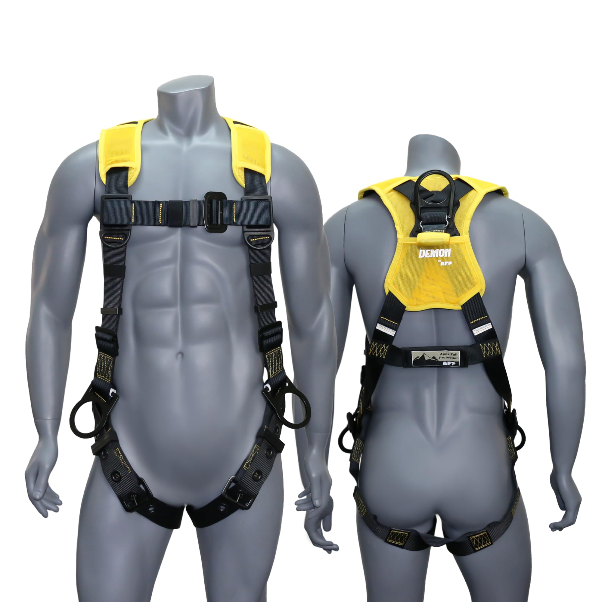 AFP Demon Fall Protection Comfortable Safety Harness (OSHA/ANSI PPE)